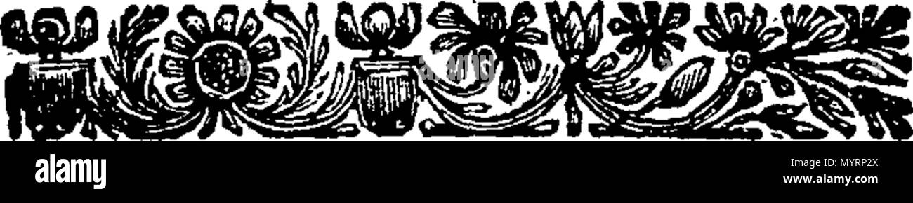 . Inglese: Fleuron dal libro: un account storico delle nazioni dei ed eroi; sono necessarie per la comprensione degli antichi poeti. Essendo un miglioramento di tutto ciò che è stato scritto finora, dal greco, latino, francese e inglese autori, su quell'oggetto. Dal Dottor Re. 336 Un account storico delle nazioni dei ed eroi; sono necessarie per la comprensione degli antichi poeti Fleuron T134106-14 Foto Stock