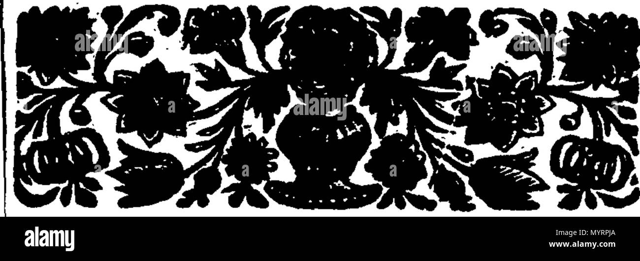 . Inglese: Fleuron dal libro: una descrizione storica della Torre di Londra e la sua curiosità. Dando un Account 1. Della sua fondazione, Encrease graduale, e allo stato attuale. 2. Del suo governo, le usanze e i privilegi. 3. Della sua antichità, record e curiosità. 4. Dei leoni e le altre bestie tenuto là; la loro natura e le proprietà. 5. Del bottino della Armada spagnola; con la storia dell'invasione spagnola nel 1588. 6. Del piccolo arsenale; in cui in corrispondenza di un punto di vista può essere visto di bracci per 80.000 uomini. 7. Del Treno Reale di artiglieria; la comprensione dei vari motori di Destruc Foto Stock