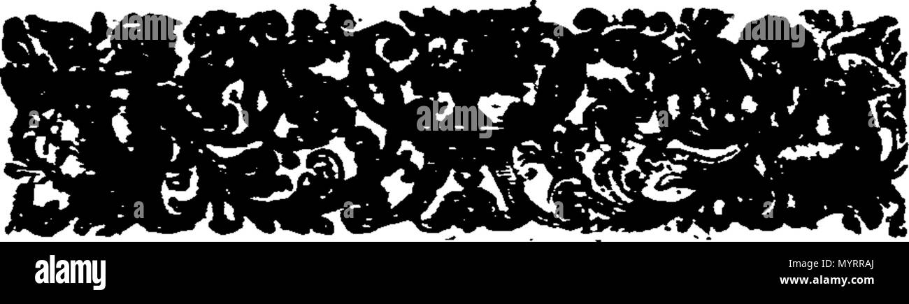 . Inglese: Fleuron dal libro: un elenco storico di cavallo-corrisponde a correre. E di piastre e premi run per in Gran Bretagna e in Irlanda nell'anno 1754 contenente, I. I nomi dei proprietari di cavalli che sono stati eseguiti come sopra, e i nomi e i colori dei cavalli anche. II. Il vincitore illustri di ogni partita, piastra, premio o pali. III. Le condizioni di funzionamento per quanto riguarda il peso, l'età, &c. e il luogo in cui la perdita di cavalli venuti a. IV. Una tabella di pesi che i cavalli sono di portare per dare e prendere le piastre da dodici a quindici mani alta. V. un elenco in ordine alfabetico di Stalions, con Foto Stock