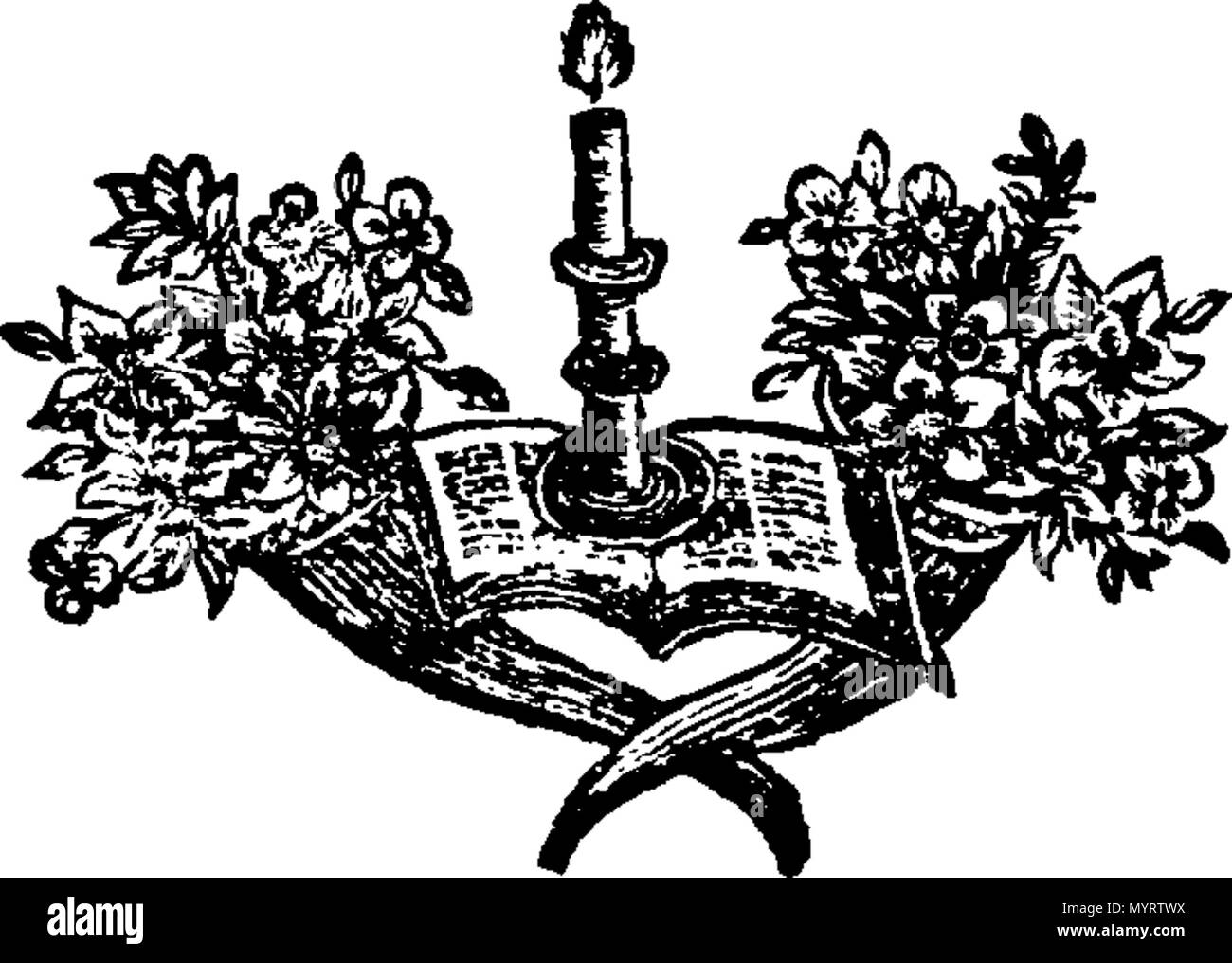 . Inglese: Fleuron dal libro: un'indagine in alcune cause della cattiva situazione degli affari di Irlanda. 346 Un indagine su alcune delle cause della cattiva situazione degli affari di Irlanda. Fleuron T028438-1 Foto Stock