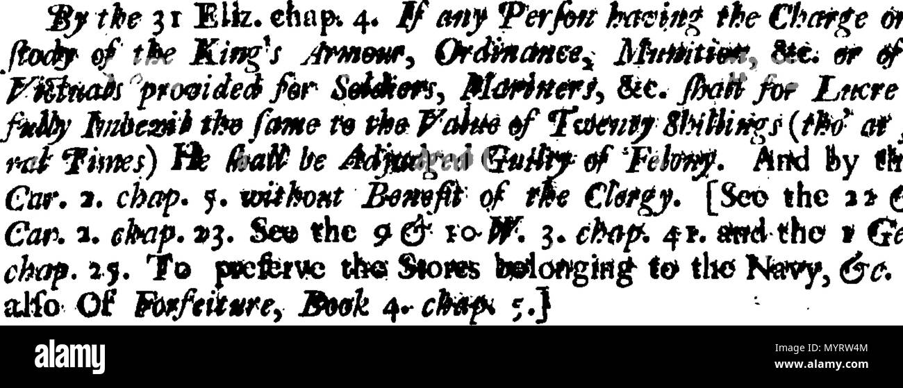 . Inglese: Fleuron dal libro: un istituto di leggi di Inghilterra; o le leggi di Inghilterra nel loro ordine naturale, secondo l uso comune. Pubblicato per la direzione dei giovani principianti, o studenti di legge; ... In quattro libri. Da Thomas legno, ... 346 Un istituto di leggi di Inghilterra; o le leggi di Inghilterra nel loro ordine naturale, secondo l uso comune Fleuron T075212-6 Foto Stock