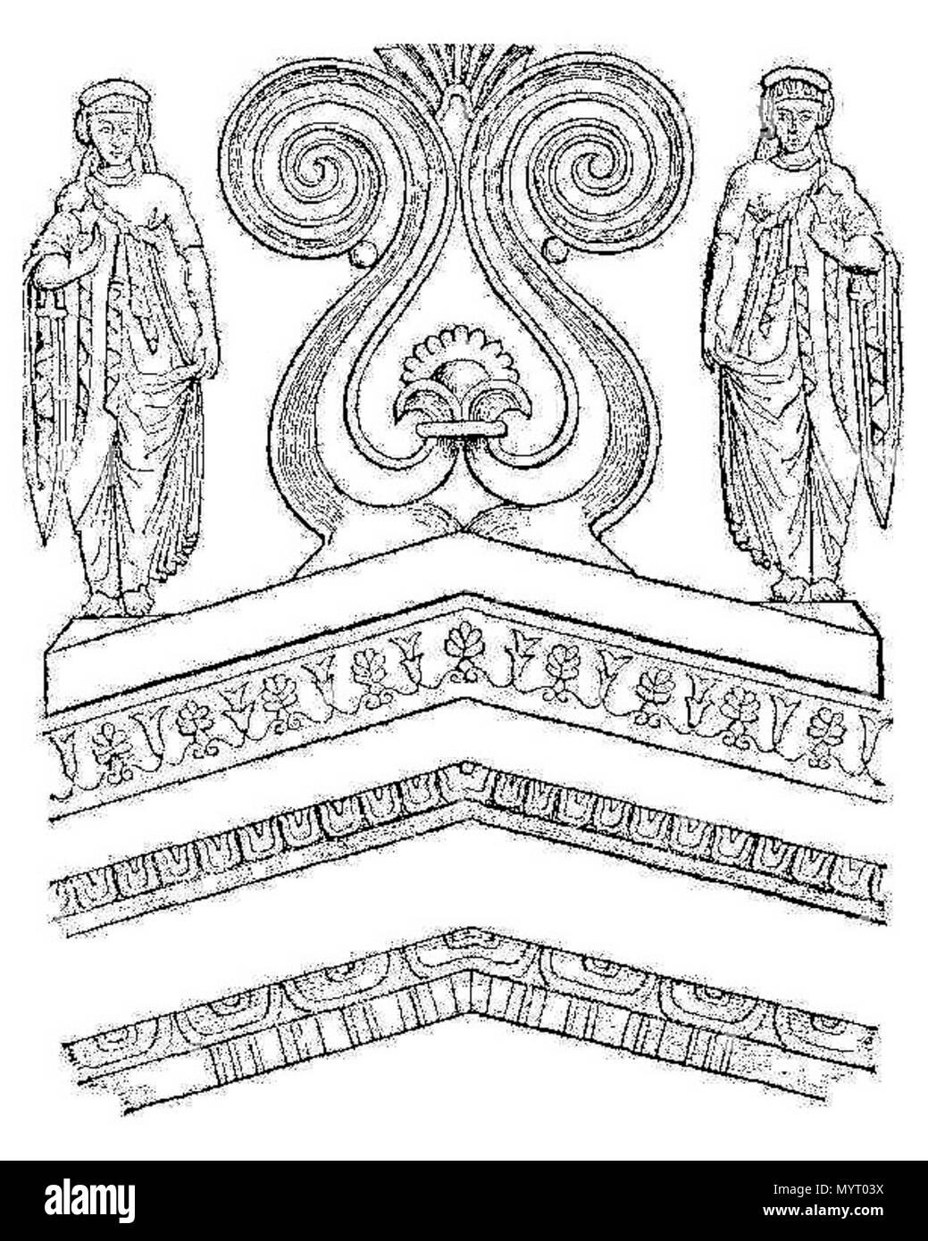 . Français : Illustrazione . Il 19 aprile 2018. Daremberg 97 T1 p1 dagrpic 79 Foto Stock