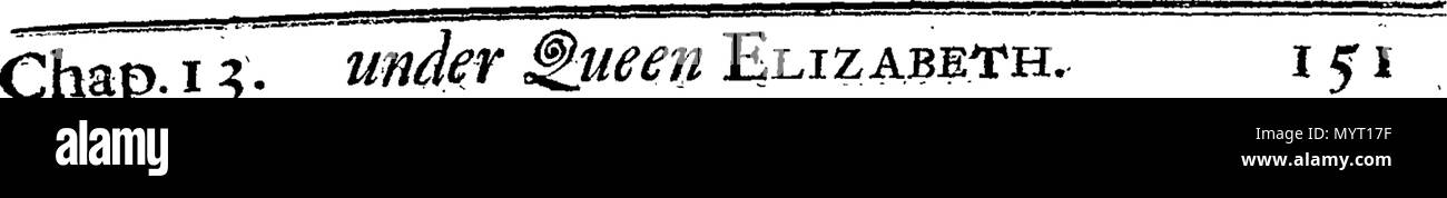 . Inglese: Fleuron dal libro: annali della riforma e lo stabilimento della religione, e varie altre occorrenze nella chiesa di Inghilterra; durante i primi dodici anni della regina Elisabetta di Happy regnare. In cui account è dato del ripristino della religione dalla sua corruzioni introdotto sotto la regina Maria; di riempire la vede con Vescovi protestanti; del famoso Sinodo assemblati nell'anno MDLXII. Il funzionamento e le attività del Papists; e delle prime apparizioni del dissenso dalla chiesa stabilita. Compilato fedelmente fuori di carte di stato, Authentick record, Publick Foto Stock . Inglese: Fleuron dal libro: annali della riforma e lo stabilimento della religione, e varie altre occorrenze nella chiesa di Inghilterra; durante i primi dodici anni della regina Elisabetta di Happy regnare. In cui account è dato del ripristino della religione dalla sua corruzioni introdotto sotto la regina Maria; di riempire la vede con Vescovi protestanti; del famoso Sinodo assemblati nell'anno MDLXII. Il funzionamento e le attività del Papists; e delle prime apparizioni del dissenso dalla chiesa stabilita. Compilato fedelmente fuori di carte di stato, Authentick record, Publick Foto Stock