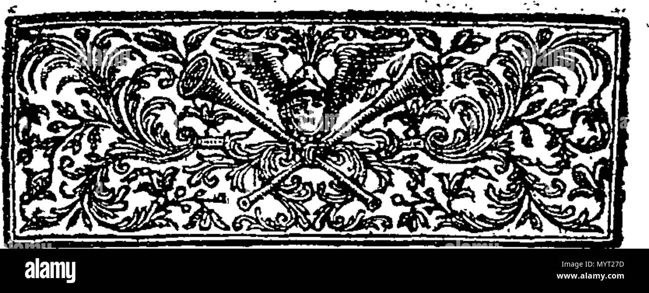 . Inglese: Fleuron dal libro: rendite su vita: o la valutazione delle rendite su un numero qualsiasi di vita; come anche, reversioni. A cui è aggiunto un allegato concernente le aspettative di vita e la probabilità di sopravvivenza. Da A. de Moivre. F.R.S. 362 rendite su vita- o la valutazione delle rendite su un numero qualsiasi di vita; come anche, reversioni Fleuron T033056-5 Foto Stock