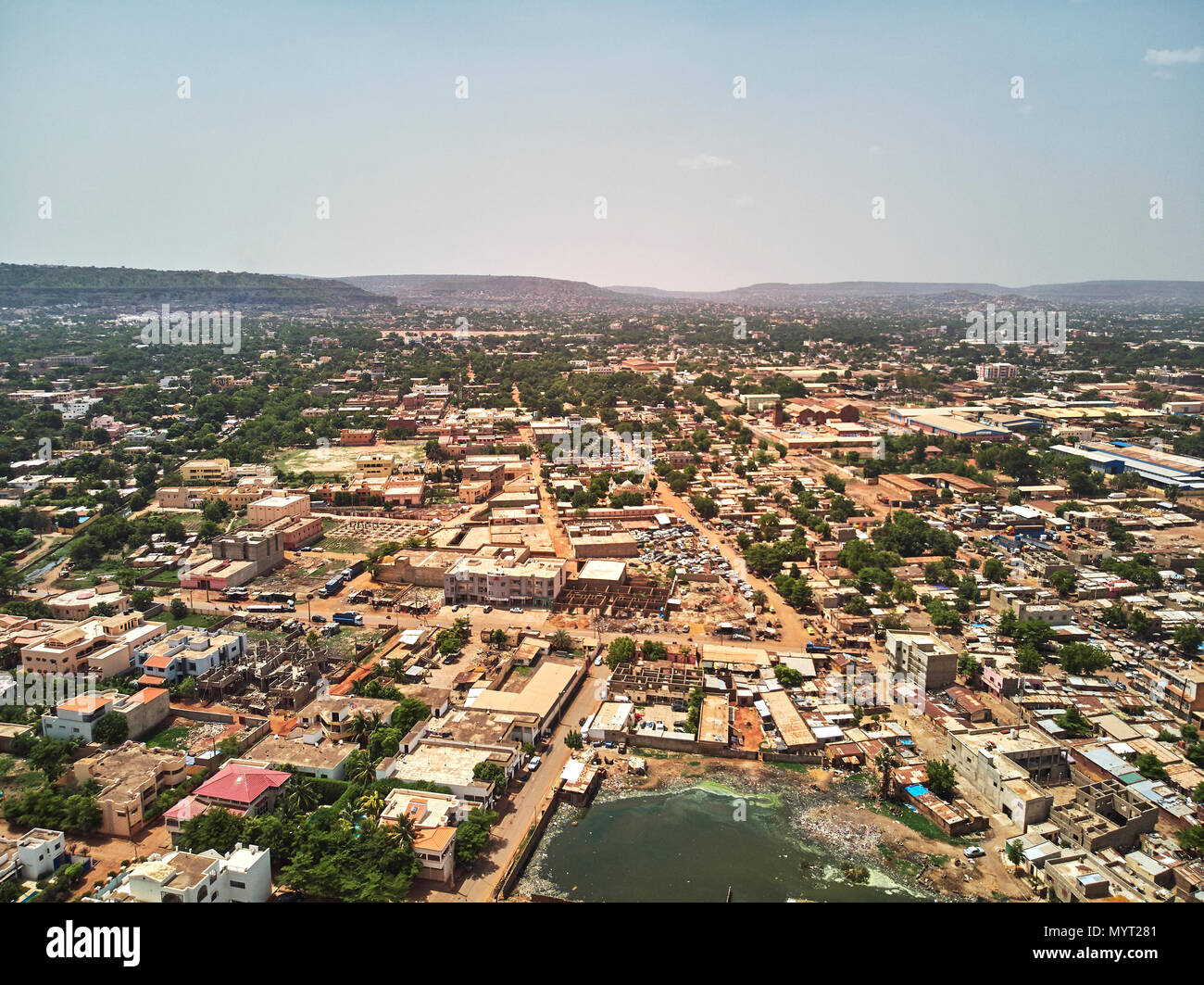 Bamako è la capitale e la città più grande del Mali, con una popolazione di 1,8 milioni di euro. Nel 2006 è stato stimato a più rapida crescita città in Africa Foto Stock