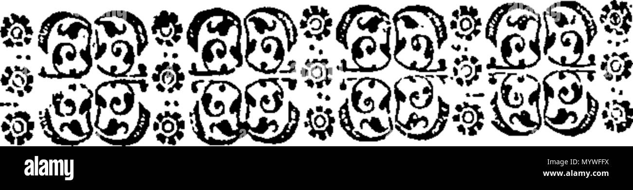 . Inglese: Fleuron dal libro: Arabian Nights entertainments: consistente in mille e una storie. Detto dalla Sultaness delle Indie, per deviare il sultano dall'esecuzione di una sanguinosa voto aveva fatto sposare una donna ogni giorno e avere il suo tagliare la mattina successiva per vendicare se stesso per le infedeltà del suo primo Sultaness, &c. Contenente un meglio conto del Costume e della religione, delle nazioni orientali, vale a dire il Tartari, i Persiani e indiani, che è quello di essere incontrato in qualsiasi autore finora pubblicare'd. Tradotto in francese dal Arabian MSS, da M. Galland, del Royal Acade Foto Stock