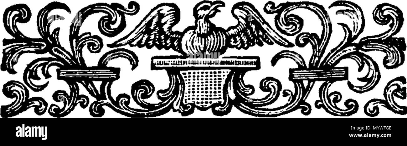 . Inglese: Fleuron dal libro: Arabian Nights entertainments: consistente in mille e una storie, raccontata dai Sultaness delle Indie, per deviare il sultano dall'esecuzione di una sanguinosa voto aveva fatto sposare una donna ogni giorno e avere il suo tagliare la mattina successiva per vendicare se stesso per le infedeltà del suo primo Sultaness, &c. Contenente un meglio conto del Costume e della religione dei popoli orientali, vale a dire il Tartari, i Persiani e indiani, che è quello di essere incontrato in qualsiasi autore finora pubblicati. Tradotto in francese dal Arabian mss. da M. Galland della Royal Academy Foto Stock
