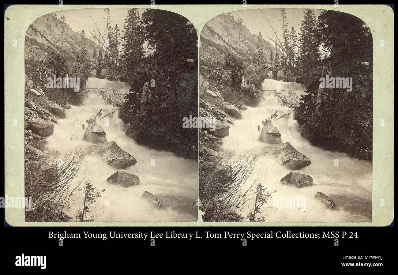 Chiamare il numero #: mss P24 scatola 1 Cartella 4 . 58 MSS P 24 B1 F4. circa 1871 8 Dead Man cade Foto Stock