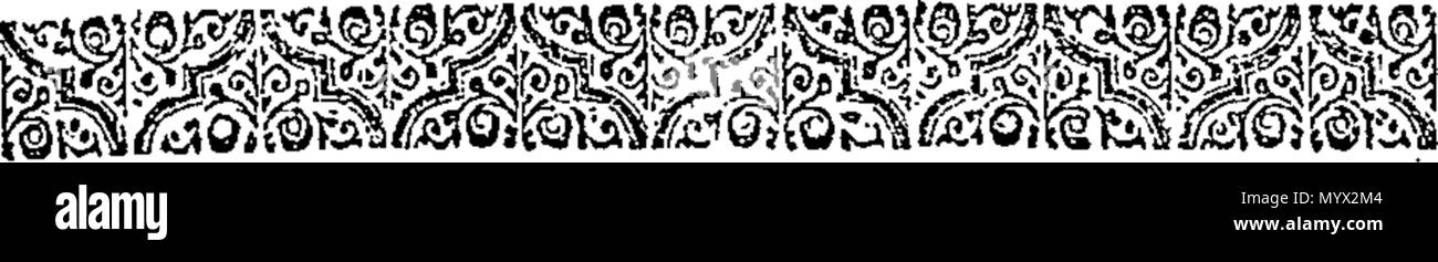 . Inglese: Fleuron dal libro: Astronomia; o il vero e proprio sistema di pianeti hanno dimostrato. In cui sono shewn per strumento, loro anomalie, heliocentrick e luoghi geocentrick sia in latitudine e longitudine; loro Aphelions, Perihelions, Retrogradations e allungamenti, Parallassi e distanze dal sole e terra: con il metodo di calcolo dei tempi Quando Venere e Mercurio può essere visto nel disco del Sole e. Anche la luna di fasi e le eclissi dei luminari, per qualsiasi tempo passato, presente o a venire. Con opportuni tagli per ogni pianeta: mediante il quale qualsiasi persona può in poche ore e con grande Ea Foto Stock