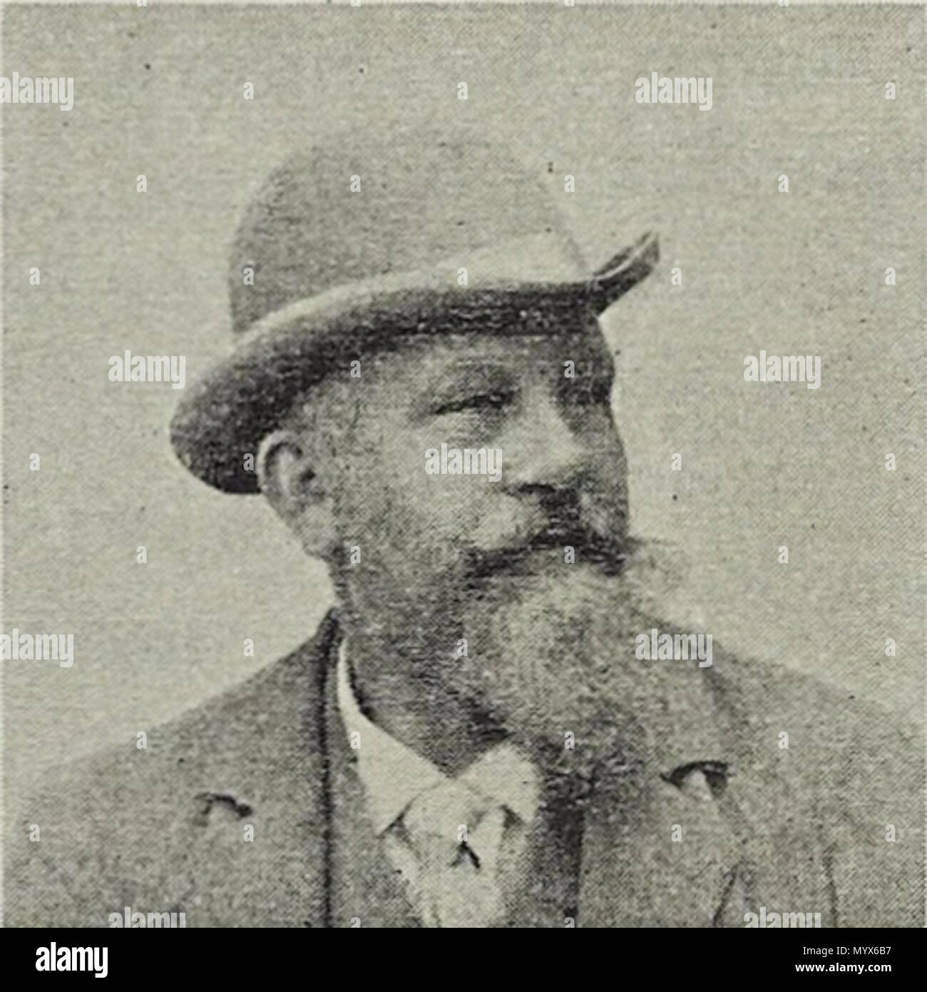 . Pittore tedesco Albert Hertel nel 1897 1 Albert Hertel, 1897 Foto Stock