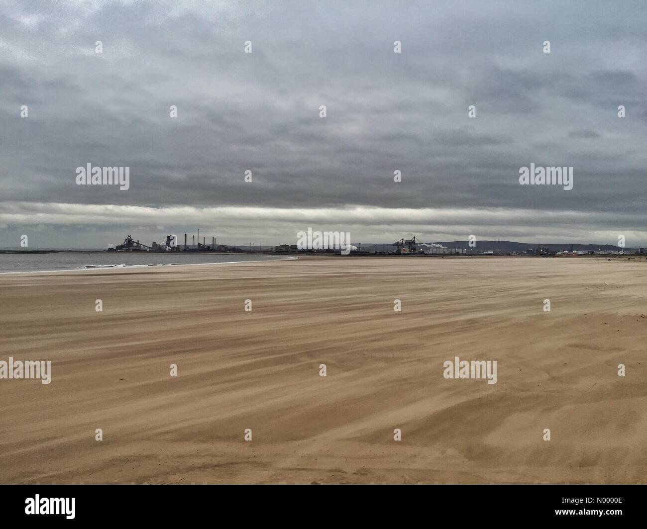 Hartlepool, Regno Unito. 9 dicembre, 2014. Regno Unito: Vento fino a 50mph ha colpito la costa nord est di questo pomeriggio. Credito: JC Mobile/StockimoNews/Alamy Live News Foto Stock