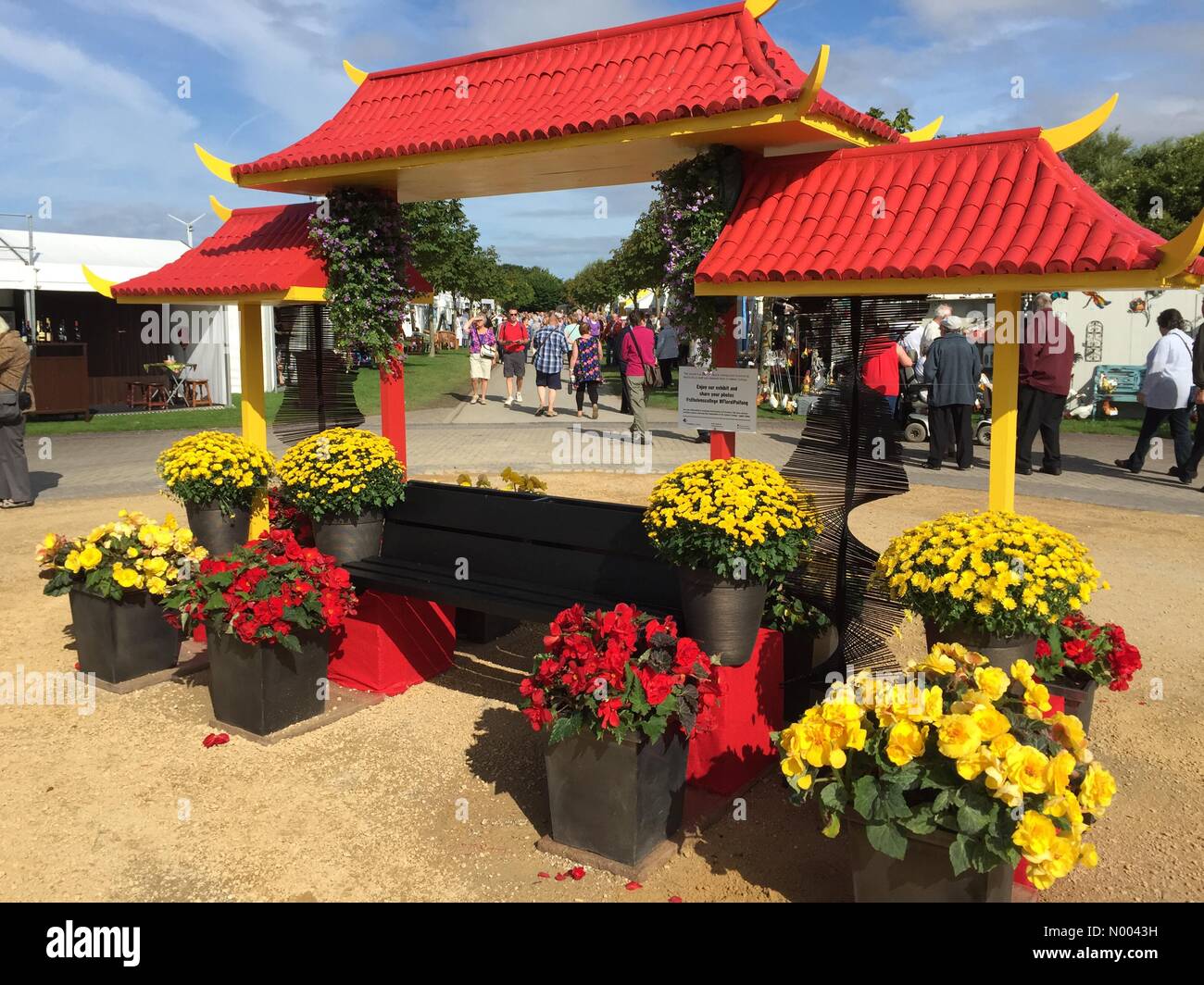 Merseyside, Regno Unito. 20 agosto 2015. Southport Flower Show xx agosto 2015 Credit: Cernan Elias / StockimoNews/Alamy Live News Foto Stock