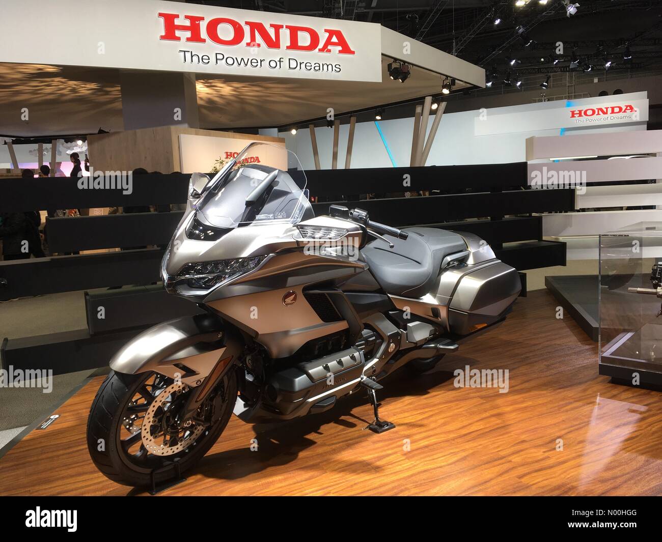 Tokyo, Giappone. 1st Nov 2017. Moto Honda in mostra al Tokyo Motor Show  2017. Credit: Temiko/StockimoNews/Alamy Live News Foto stock - Alamy