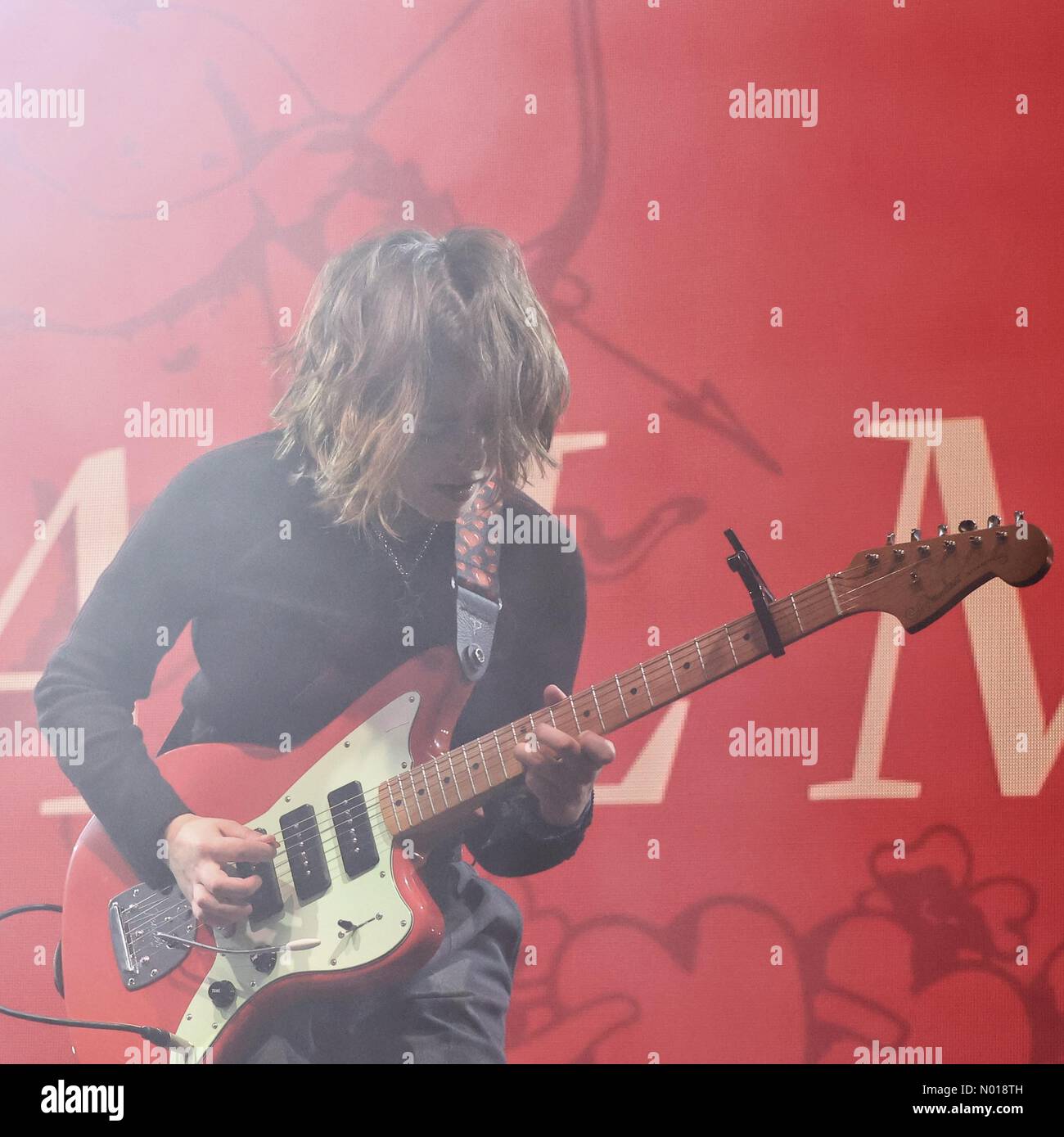 Green Man Festival, Brecon Beacons, Galles, Regno Unito. 19 agosto 2023. Snail mail al festival Green Man 2023. Lindsey Jordan Credit empics/nidpor Credit: Nidpor/StockimoNews/Alamy Live News Foto Stock