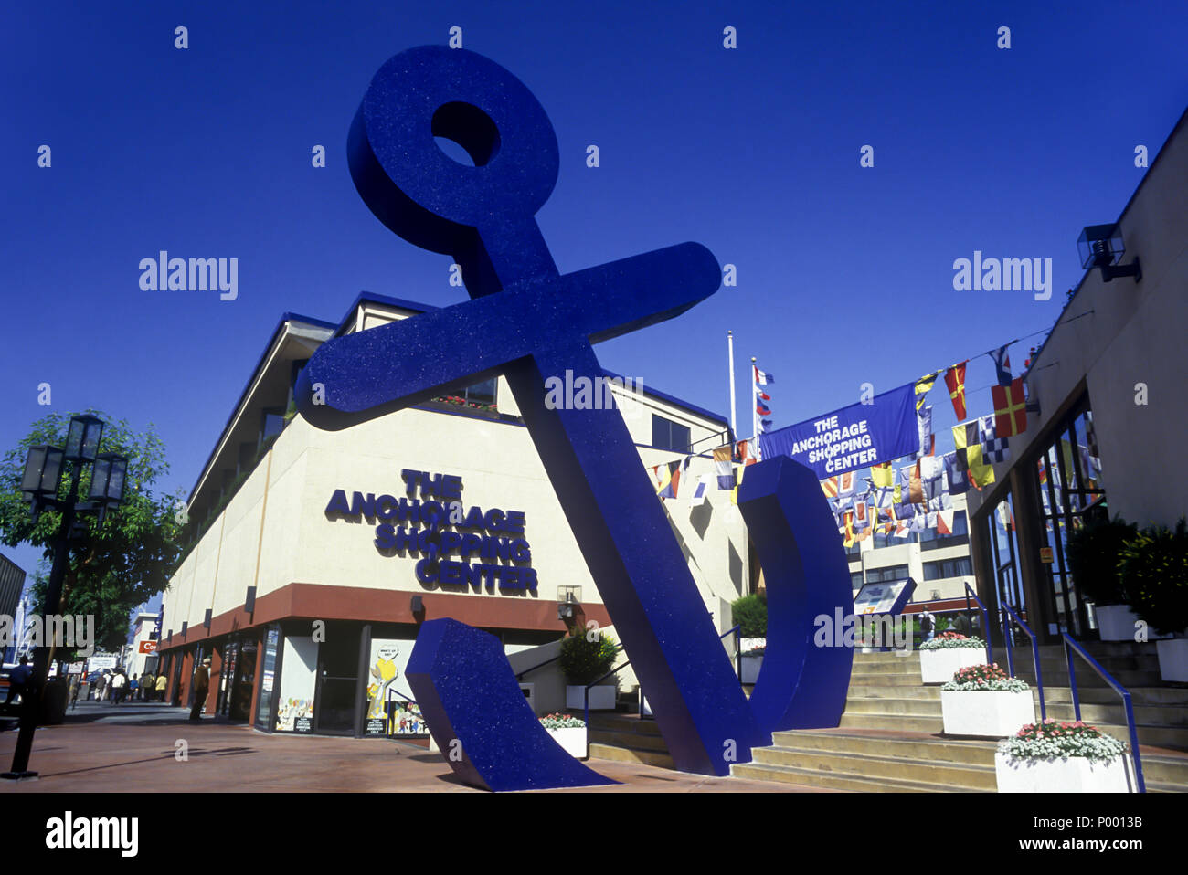 1992 gigante storico ancoraggio ancoraggio SHOPPING MALL SAN FRANCISCO CALIFORNIA USA Foto Stock