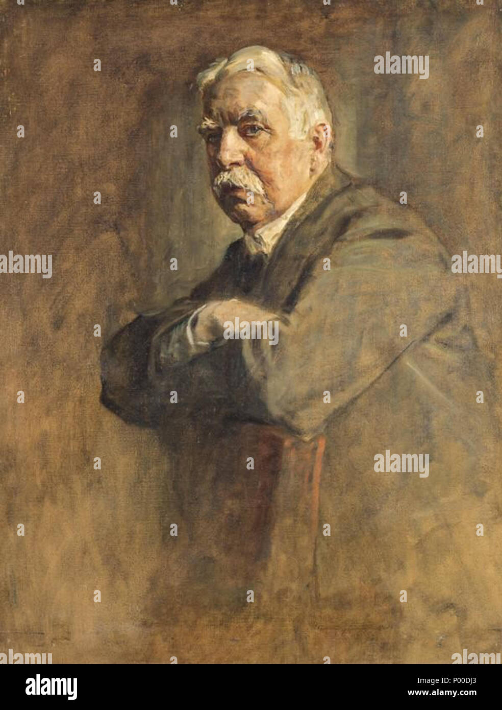 . Edward Patrick Morris, primo Baron Morris (1859-1935). Il primo ministro di Terranova. Studio per ritratto in statisti della Grande Guerra. . Edward Patrick Morris . circa 1920 53 James Guthrie - Edward Patrick Morris Foto Stock