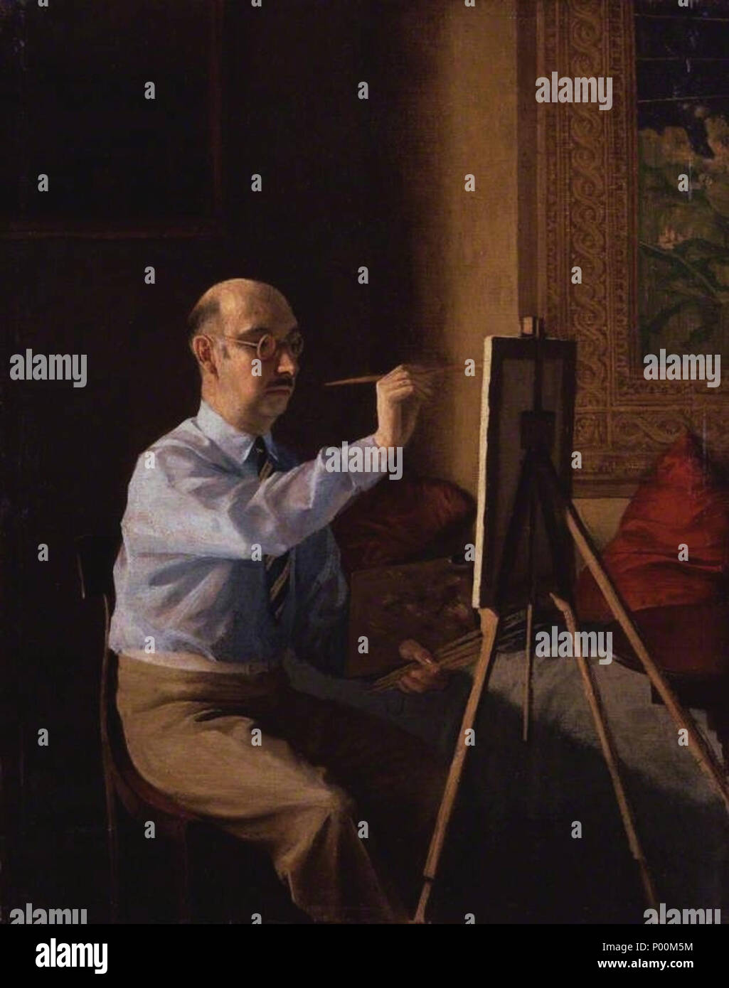 . Gerald Tyrwhitt-Wilson, quattordicesimo barone Berners . 1929. Rex Whistler (1905-1944) nomi alternativi Reginald John Whistler; Rex John Whistler; Reginald Whistler Descrizione artista britannico Data di nascita e morte 24 Giugno 1905 18 Luglio 1944 Luogo di nascita e morte Eltham Caen competente controllo : Q7319337 VIAF:?2716336 ISNI:?0000 0000 8082 5280 ULAN:?500024080 LCCN:?n79043967 NLA:?35603571 WorldCat 88 Rex Whistler - Gerald Tyrwhitt-Wilson, quattordicesimo barone Berners 1924 Foto Stock