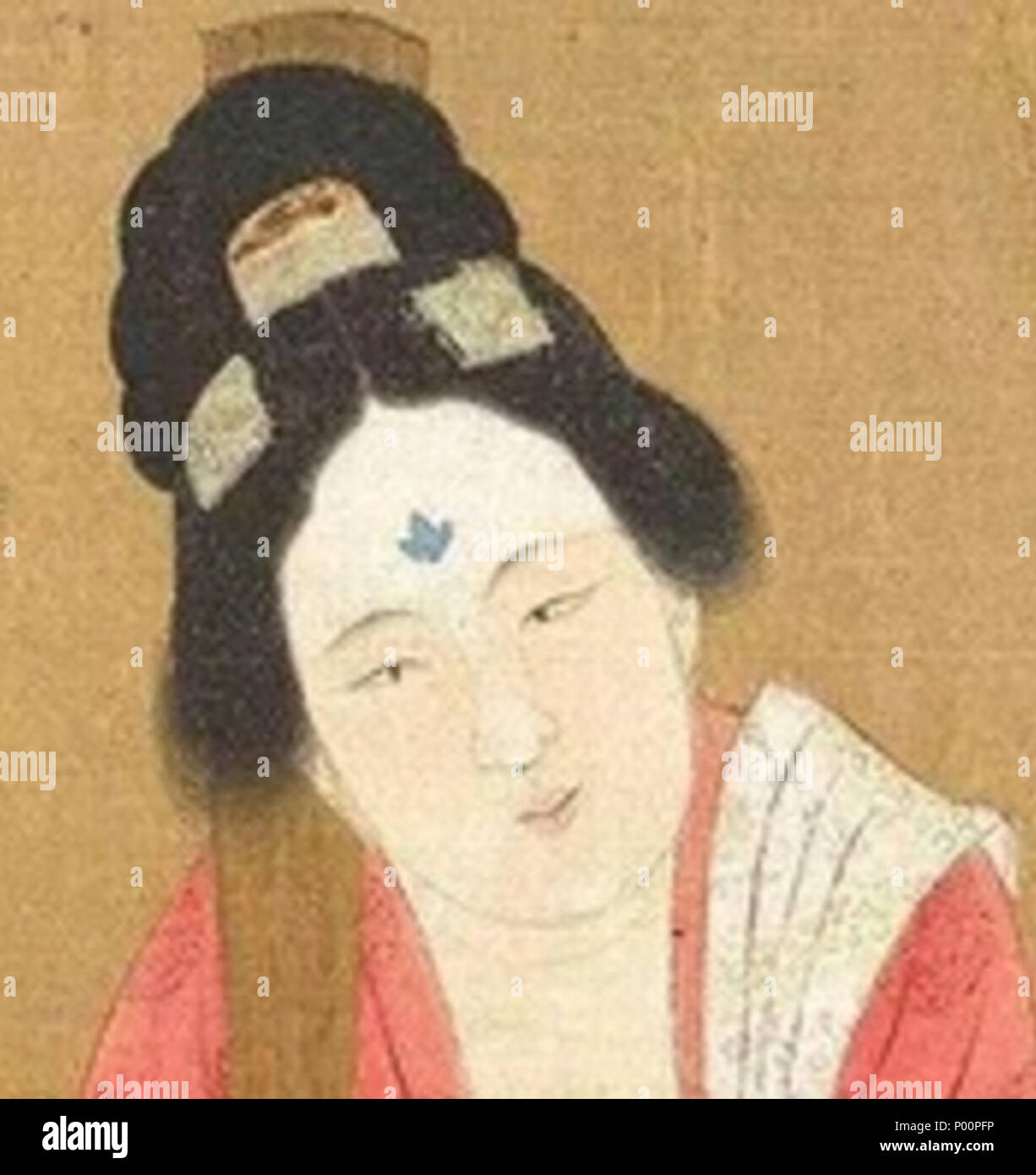 . 中文（香港）‎: 唐代的化妝 . La Dinastia Tang. Sconosciuto codolo 97 specchio 05 Foto Stock