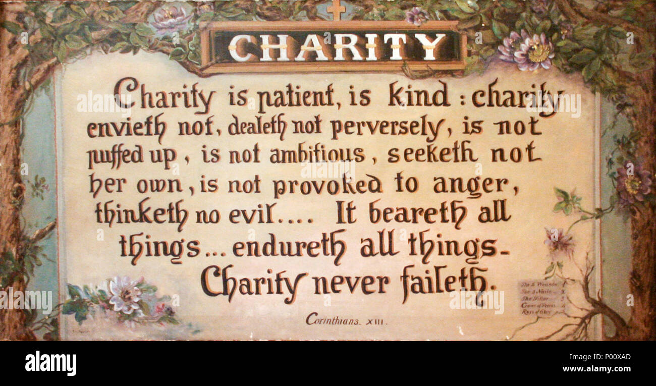 . La carità . tra 1847 e 1902 7 La Carità - Suor Maurice Schnell Foto Stock