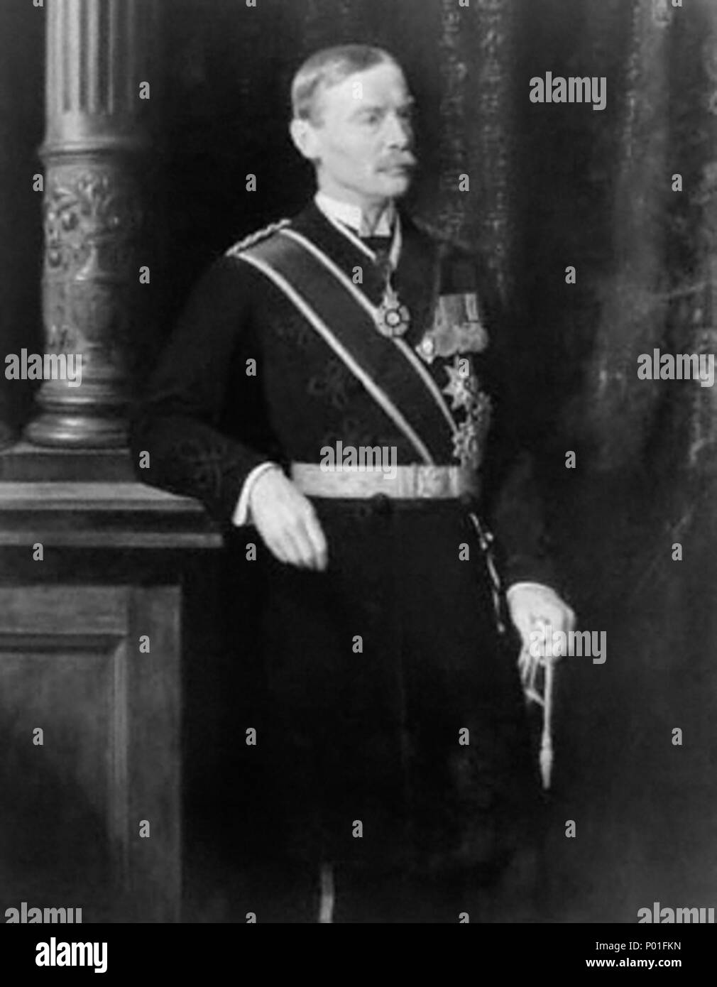 . Inglese: ritratto dipinto di Sir Henry McMahon (1862-1949). . 1915 1 Sir Henry McMahon da John Collier Foto Stock