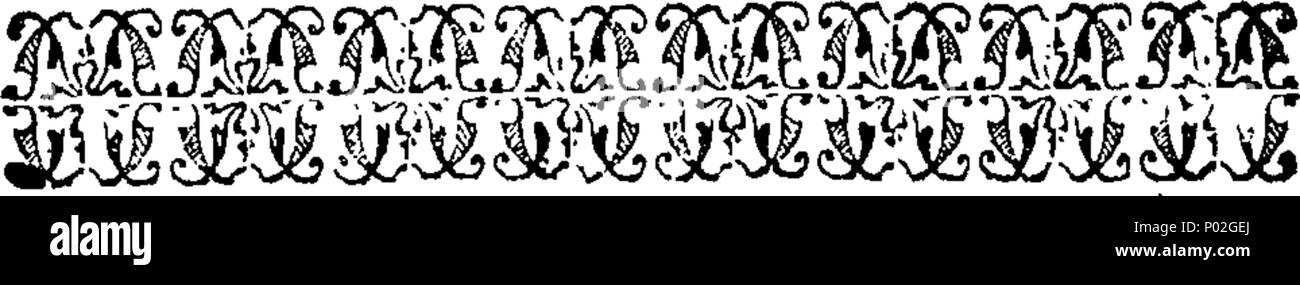 . Inglese: Fleuron dal libro: un catalogo di una molto grande e curiosa collezione di libri in tutti i rami di apprendimento; in cui sono incluse le librerie di Thomas Whately, Esq; John Wallace, ... Che sarà venduto, ... questo giorno 1773, ... da Tho. Payne, ... 30 Un catalogo di una molto grande e curiosa collezione di libri Fleuron T030053-1 Foto Stock