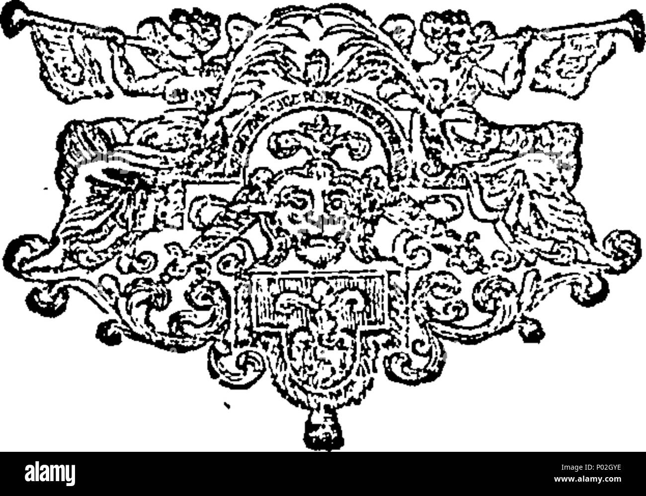 . Inglese: Fleuron dal libro: un catalogo di diverse librerie di recente acquistato, in particolare del diritto on. La contessa Dowager di Portland, George Proctor, Esq; Consigliere per legge. Il Rev. Scudiero Payne, M. A. Arcidiacono di Stowe e il sig. Giosia, titolare dell'Navy-Office. Sopra contenente dodici mila volumi di scelta e curiosi libri in varie lingue e in tutti i rami di utile e gentile di apprendimento. Molti di loro sulla carta reale e in condizione di elegante. Tra cui sono Folio. Rymer's Foedera &c. 17 vol riviste del H. di Commons 10 vol i calendari per i signori statuti dei perni di banco Foto Stock