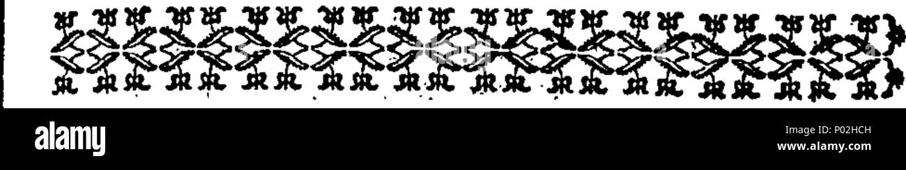 . Inglese: Fleuron dal libro: un catalogo della grande e preziosa biblioteca di Robert Nesbitt, M.D. Compagno del Collegio dei Medici e del Royal e antiquario missionarie, defunto: costituito da una bella collezione di libri in diverse lingue e della facoltà, ma più in particolare nelle arti della medicina, chirurgia, anatomia, ostetrica, e in vari rami di Storia Naturale: anche molti dei migliori edizioni di classici e una buona raccolta di storia e di antichità. Quali (dalla fine dell'esecutore testamentario) saranno venduti tramite asta, da Samuel Paterson, in Essex House, in Essex-Street in S Foto Stock