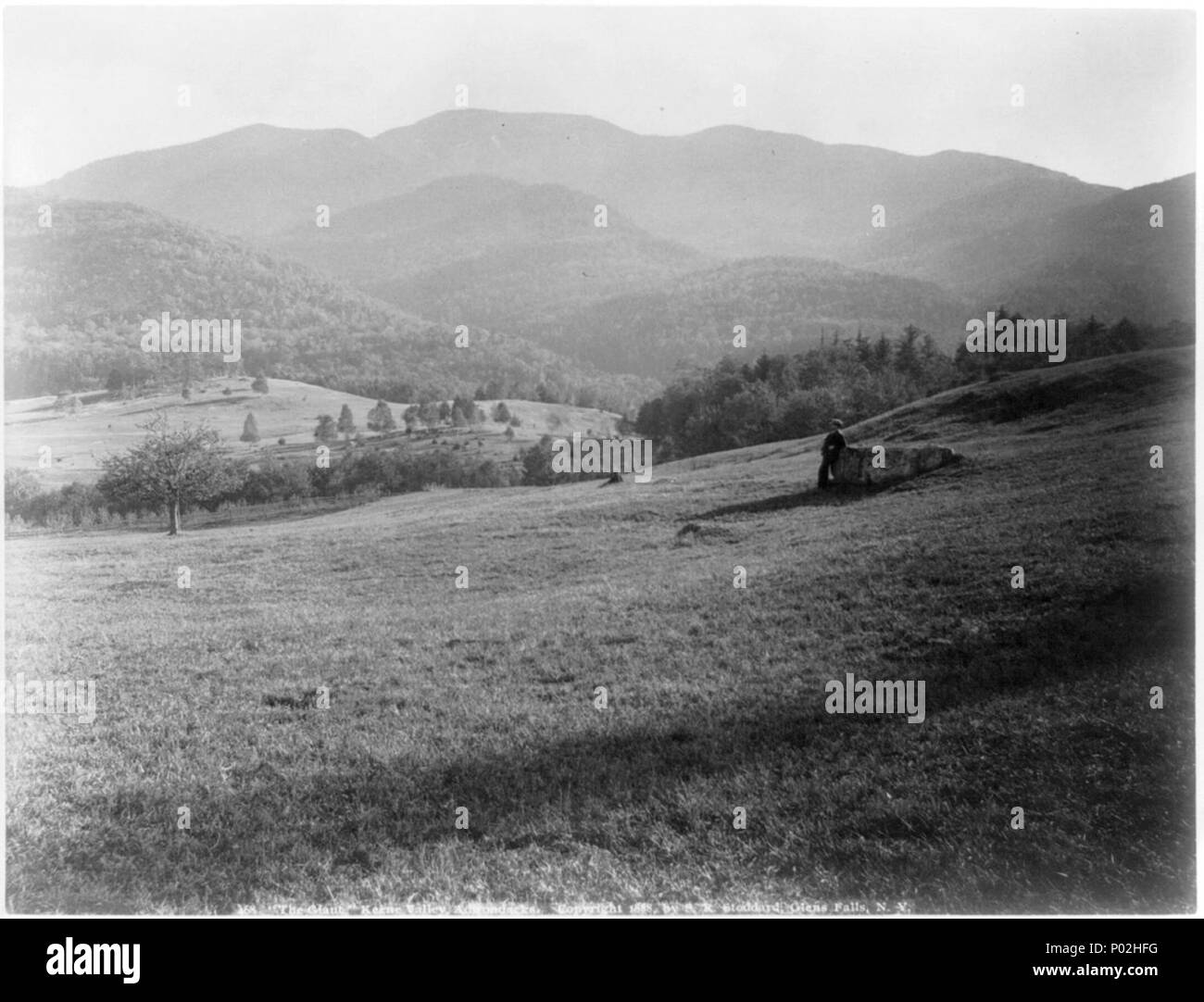 Il Gigante, Keene Valley, Adirondacks Foto Stock