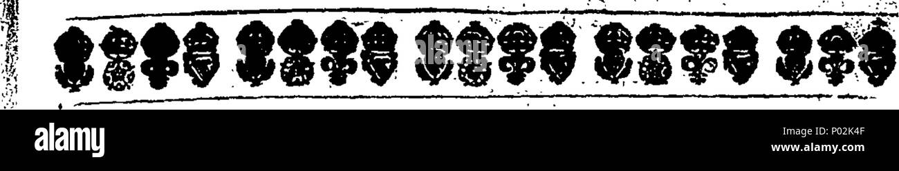 . Inglese: Fleuron dal libro: una raccolta di decisioni, dei signori del Consiglio e sessione, in due parti. La prima contiene le decisioni da luglio 1661 a luglio 1666. Observ'd da Sir John Gilmour di Craigmiller, Presidente della Colledge di giustizia. La seconda parte contiene le decisioni da novembre 1681 a gennaio 1686. Observ'd da Sir David Falconer di Newton, Presidente della Colledge di giustizia. Mai prima di pubblicare'd. Rivisto e corretto, secondo la maggior parte Authentick copie manoscritte e aumentata con una tabella di nomi di inseguitore e il Difensore; e con una tabella dei fatti Foto Stock