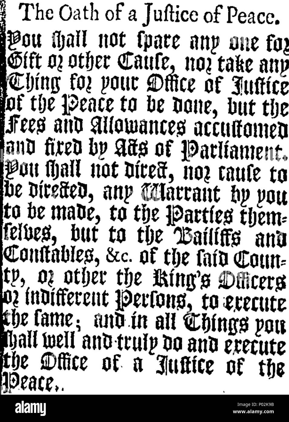 . Inglese: Fleuron dal libro: una collezione di inglese di precedenti relative all' ufficio di Giustizia della pace, ... In ordine alfabetico. La seconda edizione; a cui si aggiungono alcune osservazioni sulla commissione, ... Da James Harvey, Esq; 41 una collezione di inglese di precedenti relative all' ufficio di Giustizia della pace, - in un ordine alfabetico Fleuron N005613-2 Foto Stock