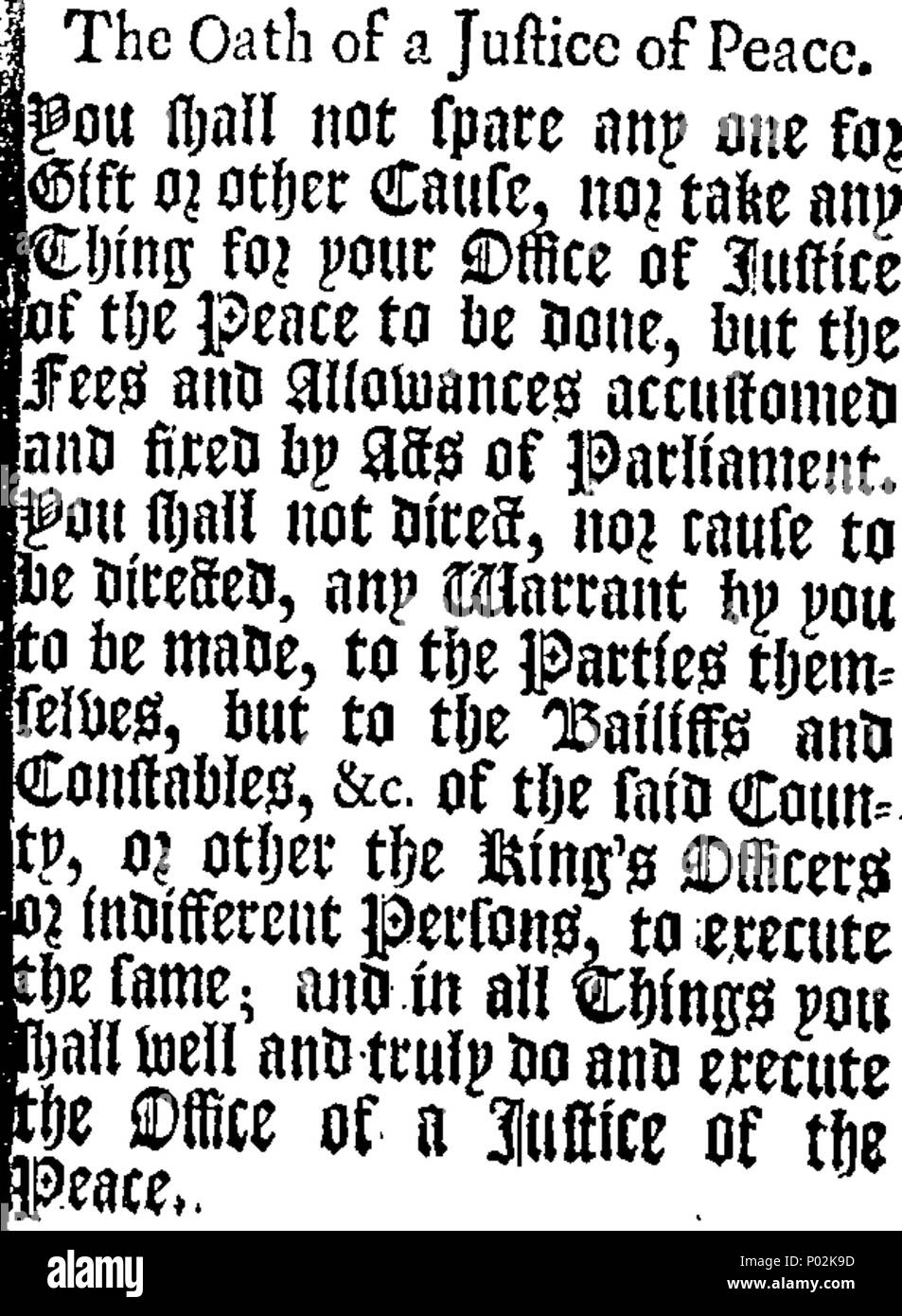 . Inglese: Fleuron dal libro: una collezione di inglese di precedenti relative all' ufficio di Giustizia della pace, ... In ordine alfabetico. La seconda edizione; a cui si aggiungono alcune osservazioni sulla commissione, ... Da James Harvey, Esq; 41 una collezione di inglese di precedenti relative all' ufficio di Giustizia della pace, - in un ordine alfabetico Fleuron N005613-1 Foto Stock
