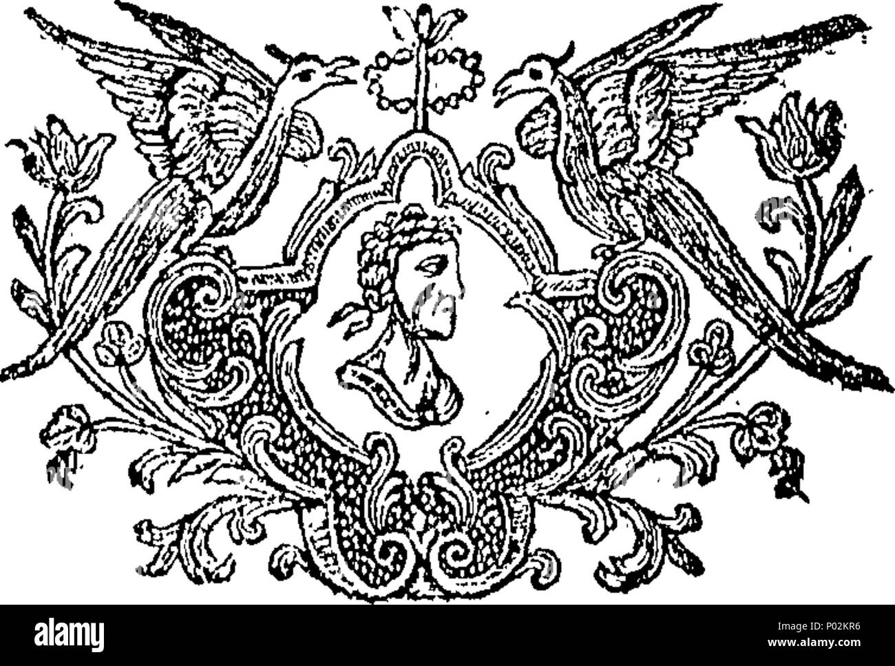. Inglese: Fleuron dal libro: una raccolta di lettere e documenti di stato, dai manoscritti originali di diversi principi e grandi personaggi nei due ultimi secoli; con alcuni curiosi e scarse tratti e pezzi di antichità, lettere moderne, &c. su diversi temi importanti, in due volumi. A cui si aggiungono le memorie del principe sfortunato Anthony prima del Portogallo e il Oeconomy di High-Life. Compilato da L. Howard, D. D. Rettore del St. George's, Southwark, e Cappellano di Sua Altezza Reale la Principessa Dowager di Galles. ... 42 Una raccolta di lettere Fleuron T114616-5 Foto Stock . Inglese: Fleuron dal libro: una raccolta di lettere e documenti di stato, dai manoscritti originali di diversi principi e grandi personaggi nei due ultimi secoli; con alcuni curiosi e scarse tratti e pezzi di antichità, lettere moderne, &c. su diversi temi importanti, in due volumi. A cui si aggiungono le memorie del principe sfortunato Anthony prima del Portogallo e il Oeconomy di High-Life. Compilato da L. Howard, D. D. Rettore del St. George's, Southwark, e Cappellano di Sua Altezza Reale la Principessa Dowager di Galles. ... 42 Una raccolta di lettere Fleuron T114616-5 Foto Stock