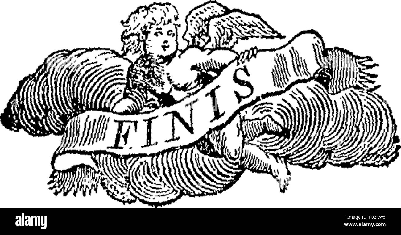 . Inglese: Fleuron dal libro: una raccolta di lettere, su gravi soggetti. 42 Una raccolta di lettere, su gravi soggetti. Fleuron T185049-3 Foto Stock