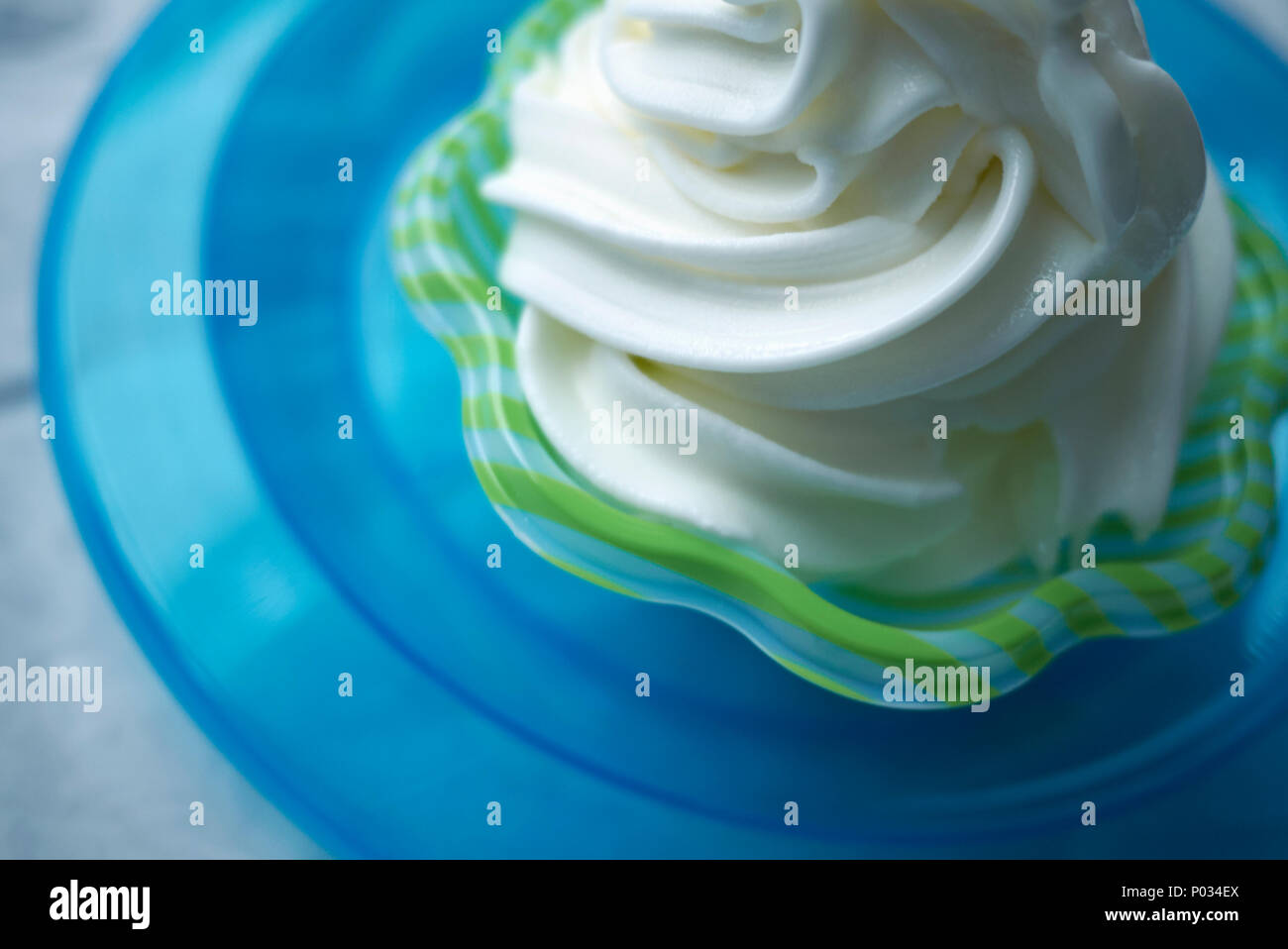 Plain yogurt congelato Foto Stock