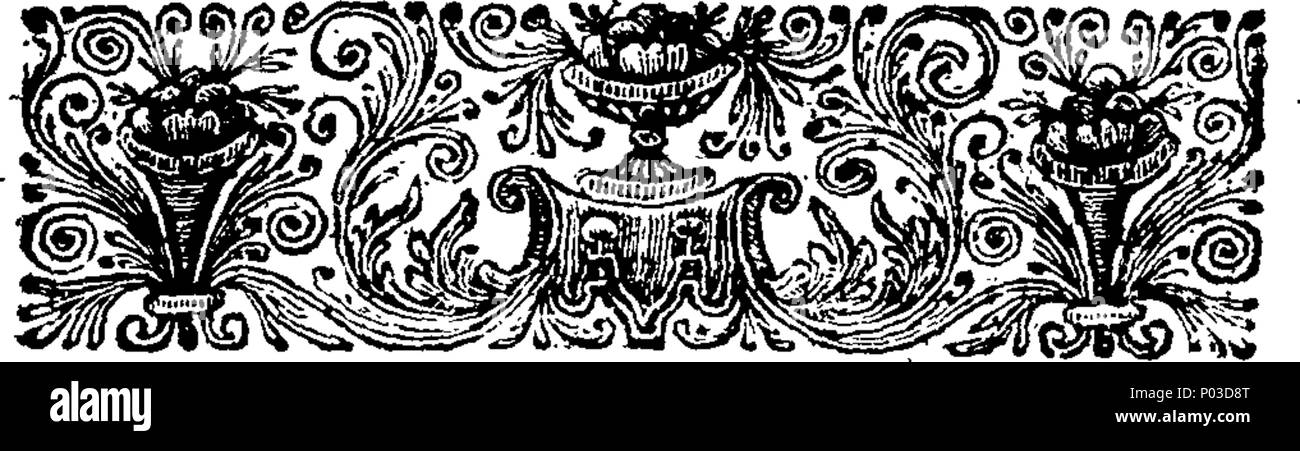 . Inglese: Fleuron dal libro: un catalogo delle biblioteche di prezioso di Sir Peter Killegrew, Bart. E William Arnall, Esq; deceas'd: ... Il quale inizierà ad essere venduto molto economici, ... lunedì il 22d giorno di novembre, a T. Osborne il negozio in Gray's Inn. ... 33 Un catalogo delle biblioteche di prezioso di Sir Peter Killegrew, Bart Fleuron T209616-3 Foto Stock