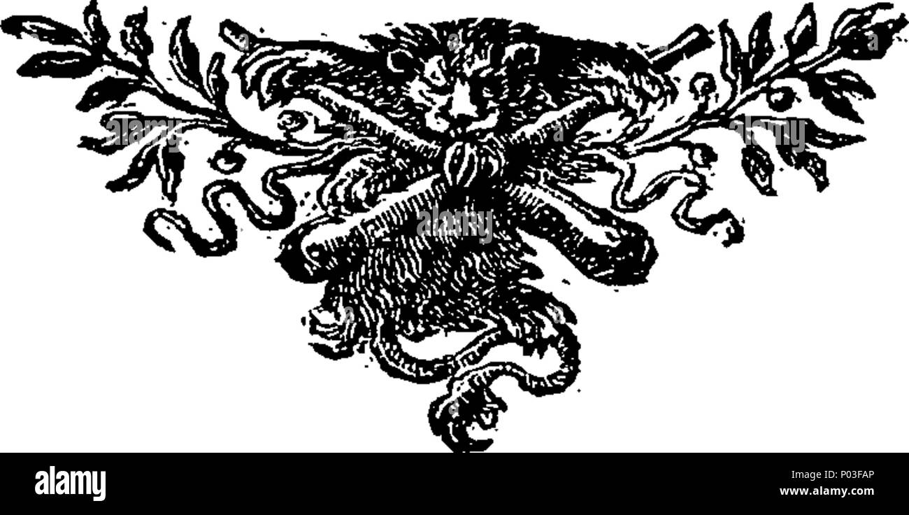 . Inglese: Fleuron dal libro: una raccolta di tutti questi statuti e parti di statuti, in qualunque modo si riferiscono alla Admiralty, marina e le navi da guerra e altre questioni incidentali; in cui i funzionari o altre persone appartenenti a detti uffici o impiegati nella sua maestà il Sea-Service, potrebbero essere interessati: giù per il quattordicesimo anno del re George la seconda, compreso. A cui si aggiunge una tabella a titolo di astratta, di tutti detti statuti, digerito in ordine alfabetico. 38 Una raccolta di tutti questi statuti e parti di statuti Fleuron T112636-6 Foto Stock