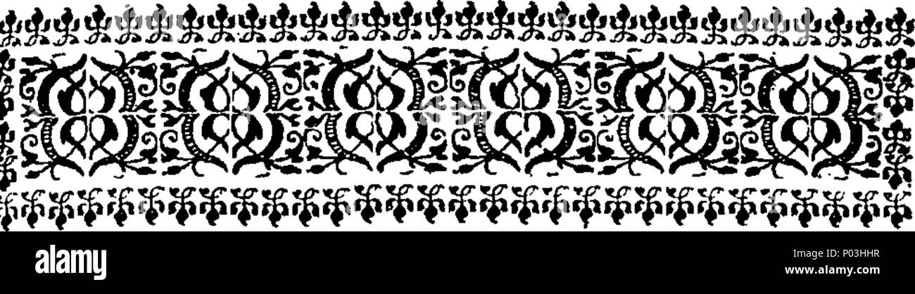 . Inglese: Fleuron dal libro: una raccolta di carte occasionali per l'anno 1716. Con una prefazione. 49 Una raccolta di carte occasionali per l'anno 1716. Con una prefazione. Fleuron T217460-24 Foto Stock