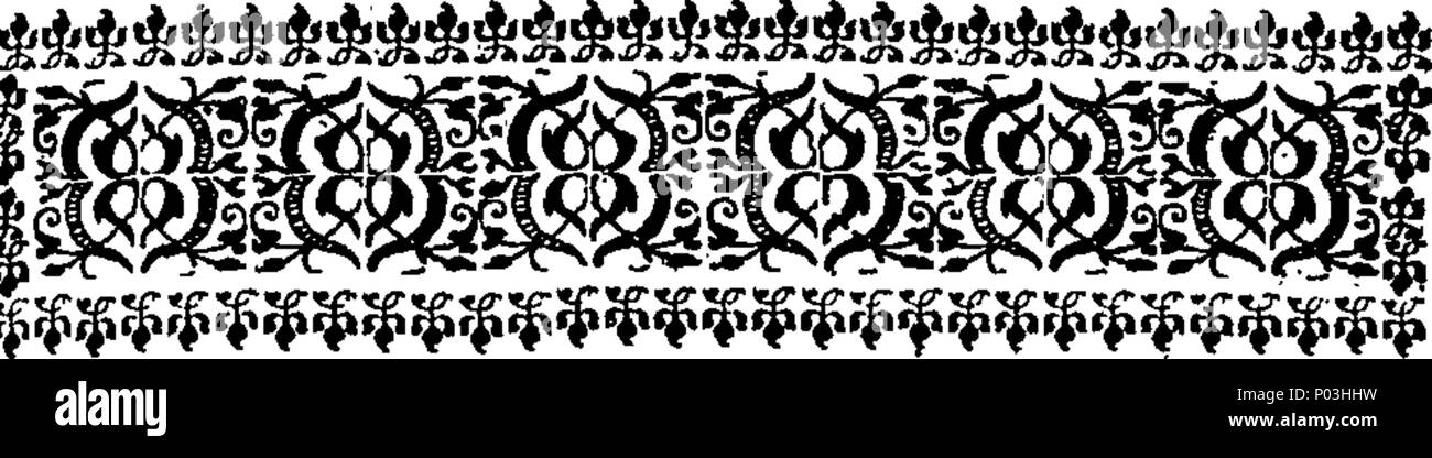 . Inglese: Fleuron dal libro: una raccolta di carte occasionali per l'anno 1716. Con una prefazione. 49 Una raccolta di carte occasionali per l'anno 1716. Con una prefazione. Fleuron T217460-25 Foto Stock