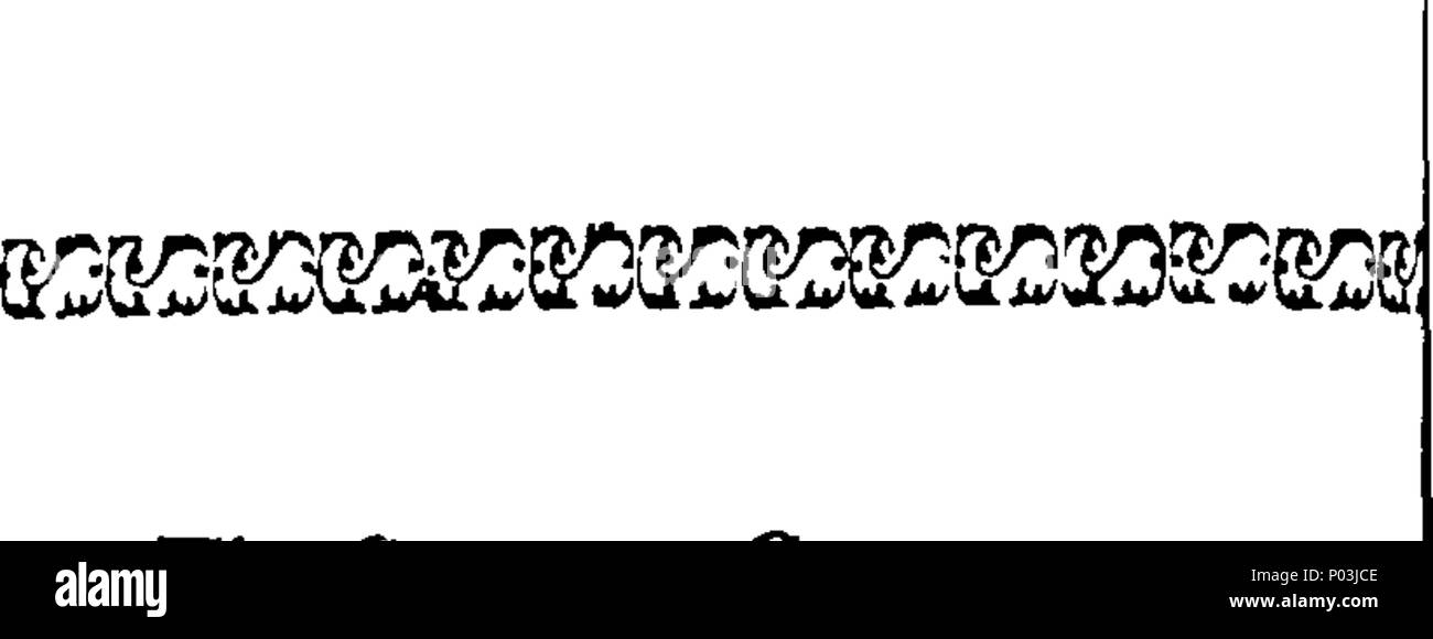 . Inglese: Fleuron dal libro: una collezione di antiche ballate. Rettificato da le migliori e le più antiche copie esistenti. Con introduzioni storico-critica, o divertente. Illustrato con lastre di rame. 44 Una collezione di antiche ballate Fleuron n000939-13 Foto Stock