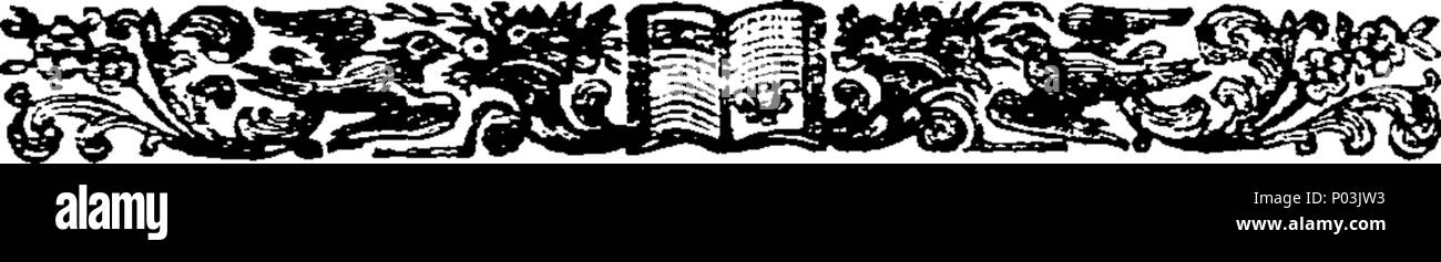 . Inglese: Fleuron dal libro: una raccolta di carte relative a Est India commercio: in cui sono shewn gli svantaggi di una nazione, confinando qualsiasi commercio a una azienda con per azioni. 45 Una raccolta di carte relative a Est India scambi- in cui sono shewn gli svantaggi di una nazione Fleuron T000057-10 Foto Stock