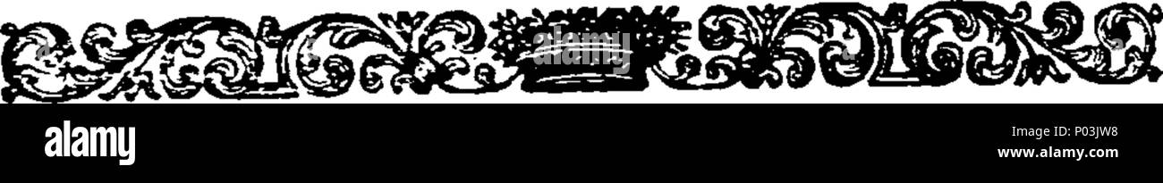 . Inglese: Fleuron dal libro: una raccolta di carte relative a Est India commercio: in cui sono shewn gli svantaggi di una nazione, confinando qualsiasi commercio a una azienda con per azioni. 45 Una raccolta di carte relative a Est India scambi- in cui sono shewn gli svantaggi di una nazione Fleuron T000057-11 Foto Stock