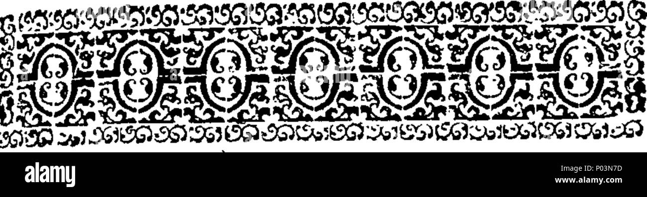 . Inglese: Fleuron dal libro: una comunione ufficio, presa parzialmente dalla primitiva Liturgie, e in parte dal primo riformata inglese Common-Prayer-Libro: insieme con uffici per la conferma e la Visitazione del malato. 53 Una comunione office Fleuron T000151-2 Foto Stock