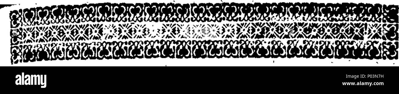 . Inglese: Fleuron dal libro: una comunione ufficio, presa parzialmente dalla primitiva Liturgie, e in parte dal primo riformata inglese Common-Prayer-Libro: insieme con uffici per la conferma e la Visitazione del malato. 53 Una comunione office Fleuron T000151-6 Foto Stock