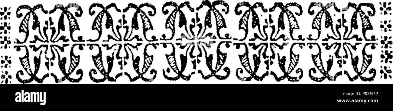 . Inglese: Fleuron dal libro: una comunione ufficio, presa parzialmente dalla primitiva liturgie, e in parte dal primo riformata inglese common-libro di preghiere: insieme con uffici per la conferma e la visitazione del malato. 53 Una comunione office Fleuron T103725-9 Foto Stock