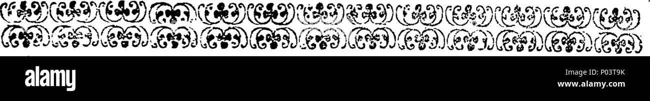 . Inglese: Fleuron dal libro: A compleat raccolta delle proteste dei signori durante questa ultima sessione del Parlamento. Attentamente rivisto e confrontato con gli originali dal Freeholder. 61 A compleat raccolta delle proteste dei signori durante questa ultima sessione del Parlamento Fleuron T165520-7 Foto Stock