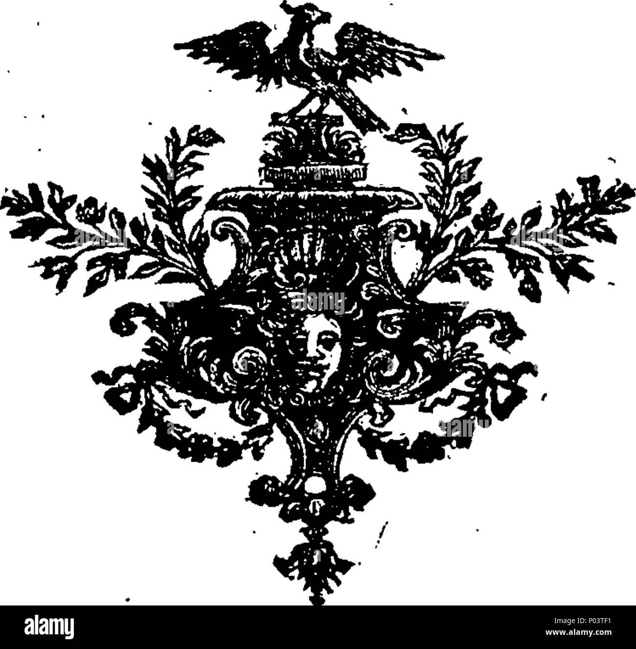 . Inglese: Fleuron dal libro: A compleat collezione di opere del Reverendo e imparato Giovanni Kettlewell, B. D. ex Vicario di Coles-Hill in Warwick-Shire. In due volumi. I vari trattati stampato da copie revis'd ed improvvisazione'd dall'autore, poco prima della sua morte. ... Per il quale è il prefisso'd, la vita dell'autore. In cui sono contenute molte transazioni notevole del suo tempo; compilate dalle collezioni di George Hickes, D.D. e Robert Nelson, Esq; e Compleated da un amico dell'autore al desiderio sia del dottor Hickes e il sig. Nelson. Con una appendice di diversi mar morto Foto Stock