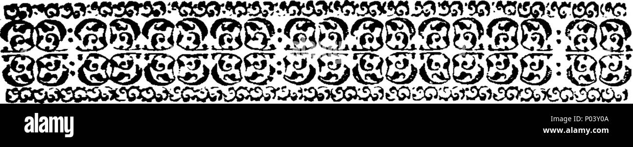 . Inglese: Fleuron dal libro: un account completo delle cerimonie osservata nel incoronazioni dei re e delle Regine d'Inghilterra. Contenenti, I. La forma del Royal lettere di citazione, Inviato al peer e Peeresses, per assistere alla solennità dell'incoronazione. II. La normale disposizione del cavallo e Foot-Guards, e le loro rispettive abitudini, parate e stazioni sulla Coronation-Day. III. Il Apparelling Robing e del re e della regina e le loro maestà la riparazione per Westminster-Hall. IV. Il marshalling e conduce in Westminster-Hall, le numerose persone che vengono a marzo in th Foto Stock