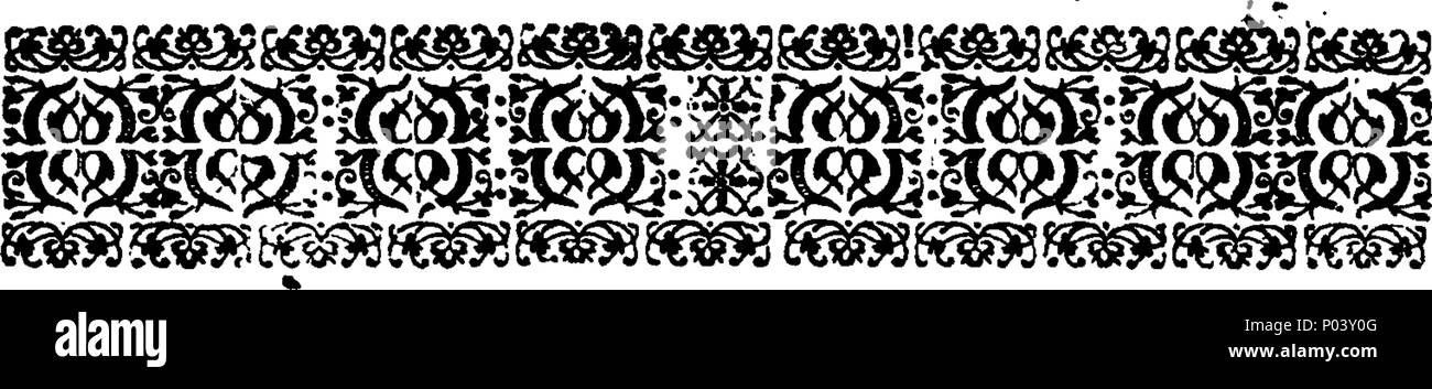 . Inglese: Fleuron dal libro: un account completo delle cerimonie osservata nel incoronazioni dei re e delle Regine d'Inghilterra. Contenenti, I. La forma del royal lettere di citazione, Inviato al peer e Peeresses, per assistere alla solennità dell'incoronazione. II. La normale disposizione del cavallo e Foot-Guards, e i loro rispettivi. Abitudini, parate, e stazioni sulla Coronation-Day. III. Il Apparelling Robing e del re e della regina e le loro maestà la riparazione per Westminster-Hall. IV. Il marshalling e conduce in Westminster-Hall, le numerose persone che vengono a marzo in t Foto Stock