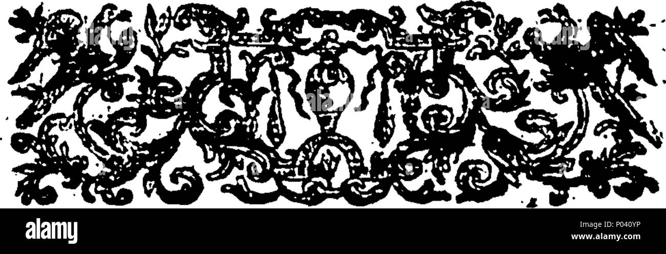 . Inglese: Fleuron dal libro: un contatore-appello al popolo dell'Irlanda. 74 un contatore-appello al popolo dell'Irlanda. Fleuron T077741-2 Foto Stock