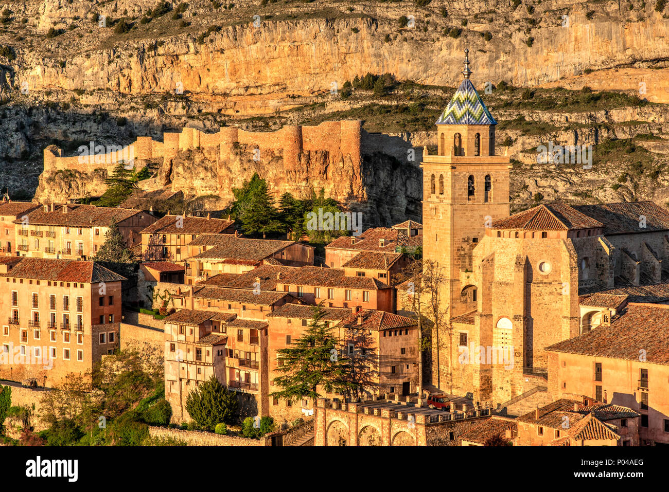 Albarracin, Aragona, Spagna Foto Stock